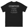 T-shirt Comtois noir - L'Homme, le Mythe
