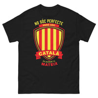 Thumbnail for T-shirt catalan noir - No soc perfecte, pero soc català