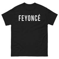 Thumbnail for T-shirt Feyoncé noir - clin d'œil musique et amour