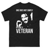 T-shirt vétéran noir - One Does Not Simply Become a Veteran
