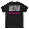 T-shirt Persévérance noir - Persévérance: clé du jour