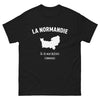 T-shirt Normand noir face - Là où mon histoire commence