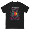 T-shirt Camerounaise noir - fierté et humour