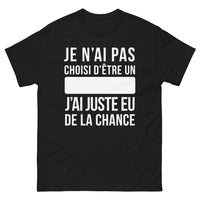 Thumbnail for T-shirt Breton noir - Je n'ai pas choisi d'être un Breton