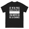 T-shirt Breton noir - Je n'ai pas choisi d'être un Breton