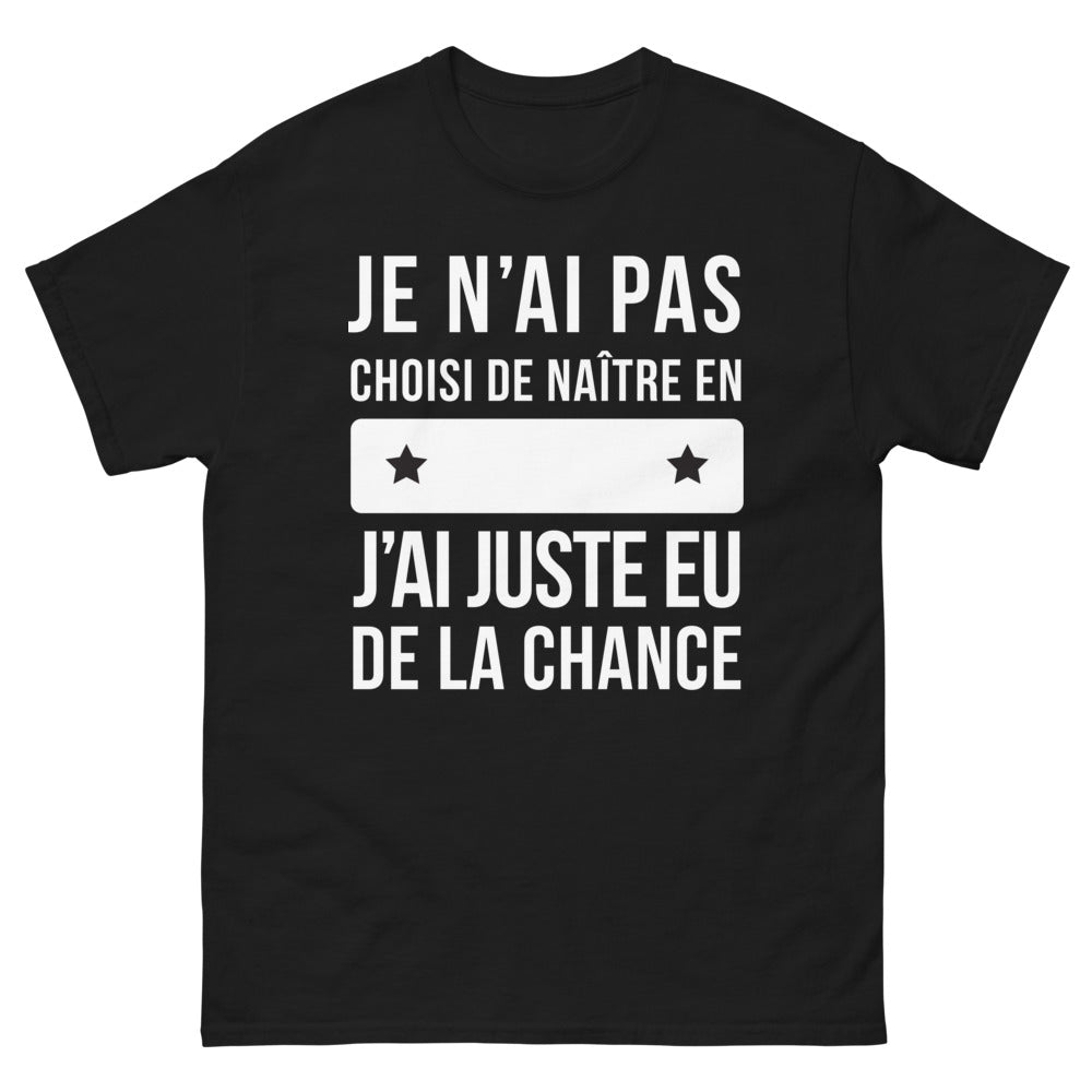 T-shirt Bretagne noir - texte humoristique breton
