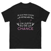 T-shirt fierté régionale noir - Je n'ai pas choisi d'être née
