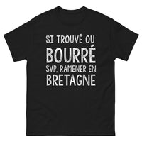 Thumbnail for T-shirt Bretagne noir - ramène-le en Bretagne