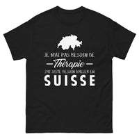 Thumbnail for T-shirt Suisse noir - besoin d'aller en Suisse