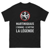 T-shirt Martiniquais noir - L'homme, le mythe