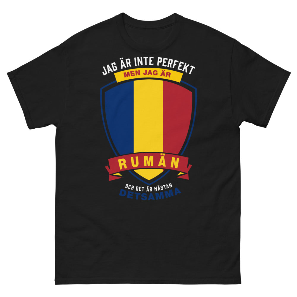 T-shirt Roumain noir - humour roumain