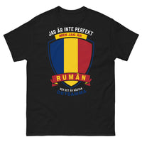 Thumbnail for T-shirt Roumain noir - humour roumain