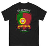 T-shirt Portugal noir - Não sou perfeito, sou português