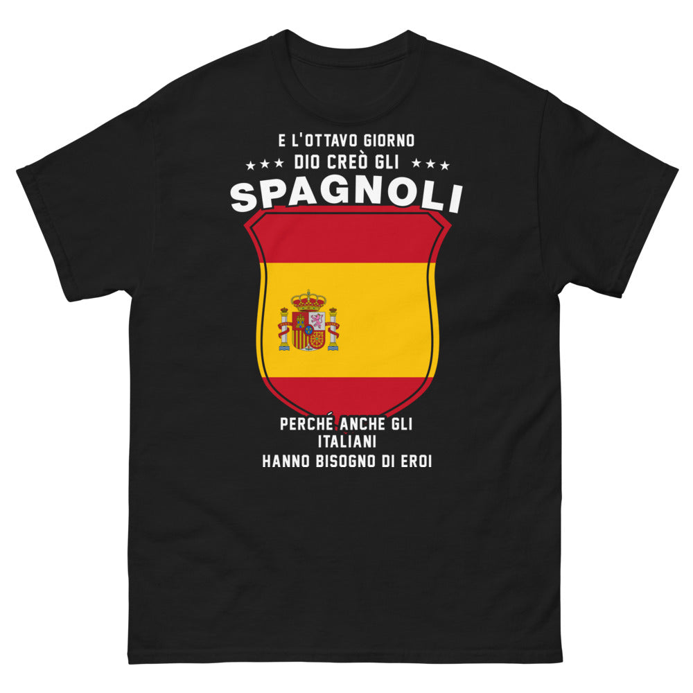 T-shirt Italie noir - E l'ottavo giorno