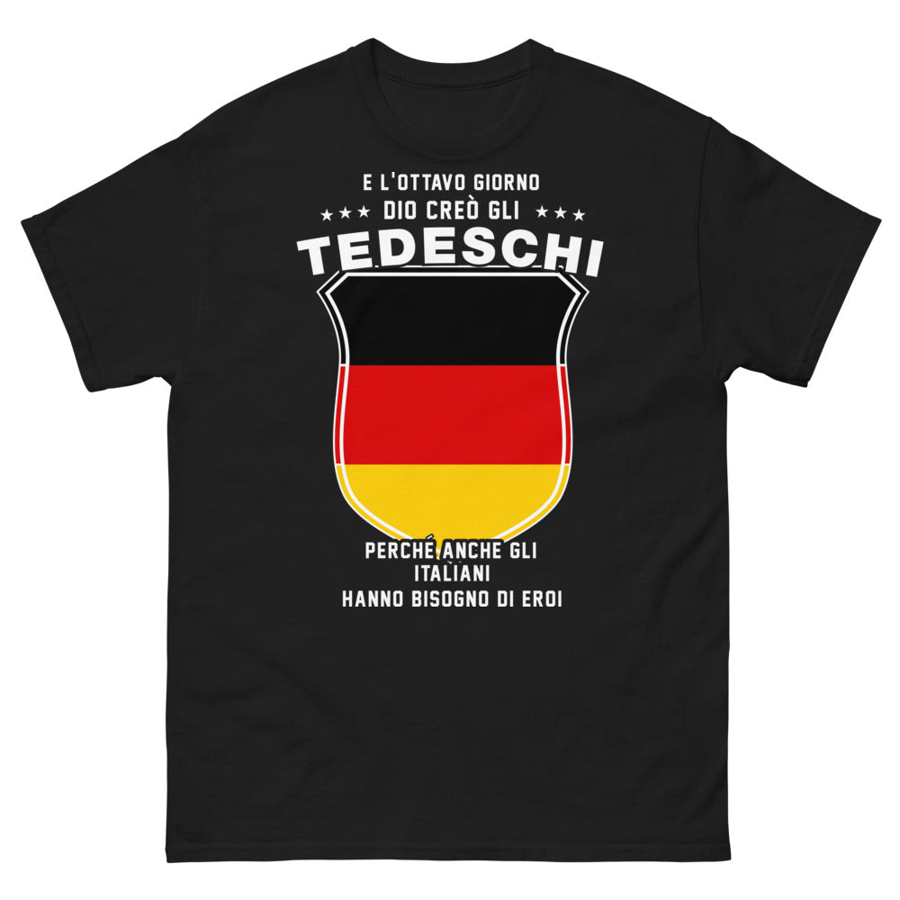 T-Shirt Gli tedeschi navy — Gli tedeschi: eroi di tutti noi
