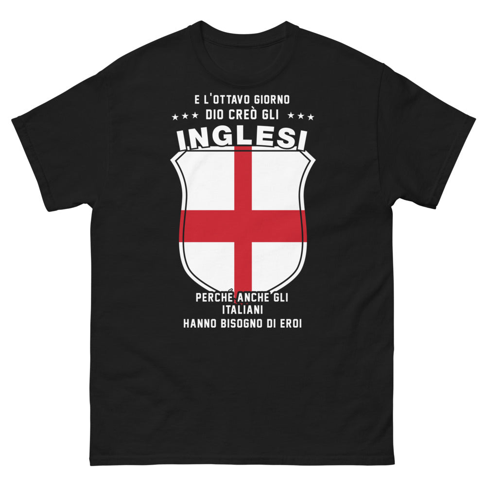 T-shirt Gli Inglesi marine - e l'ottavo giorno