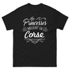 T-shirt Corse noir - Les Princesses naissent en Corse