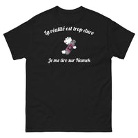 Thumbnail for T-shirt Namek noir - réalité dure et humour intergalactique