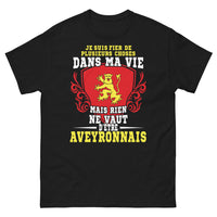 Thumbnail for T-shirt Aveyron noir - Fier d'être Aveyronnais