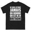 T-shirt Bretagne noir - né en Bretagne