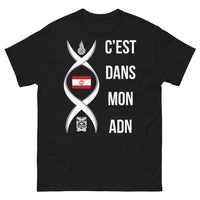 Thumbnail for T-shirt ADN Français noir - C'est dans mon ADN - Français et Fier