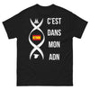 T-shirt Bretagne noir - C'est dans mon ADN