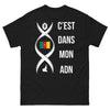 T-shirt ADN Breton noir - C'est dans mon ADN