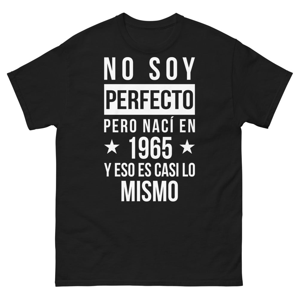 T-shirt 1965 noir - No soy perfecto