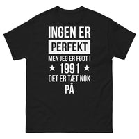 Thumbnail for T-shirt scandinave noir face - imperfection parfaite 1991