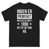 T-shirt Norvège noir - année 1990 en mode sombre