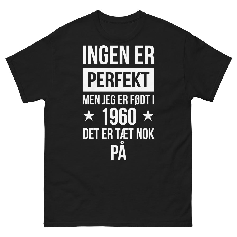 T-shirt année 1960 noir - né en 1960, presque pareil