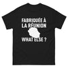 T-shirt Réunion noir - What Else