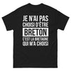 T-shirt Bretagne noir - je n'ai pas choisi d'être breton