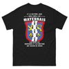 T-shirt Mayenne noir - clin d'œil des Mayennais