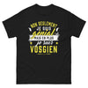 T-shirt Vosges noir - Non seulement je suis génial