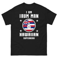 Thumbnail for T-shirt hawaïen noir - I Am Irum Man