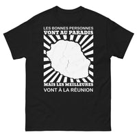 Thumbnail for T-shirt Réunion noir - Les meilleures y vont