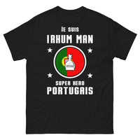 Thumbnail for T-shirt Portugais noir - Je suis I Rhum Man