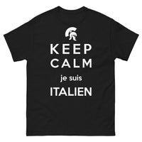 Thumbnail for T-shirt Italien noir - Keep Calm Je Suis Italien