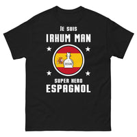 Thumbnail for T-shirt Espagnol - Je suis un Super Héros Humoristique