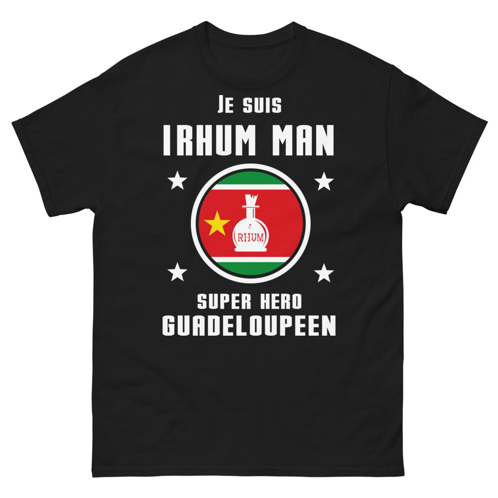 T-shirt Guadeloupe noir - Je suis I-rhum Man