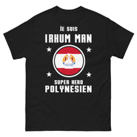 Thumbnail for T-shirt Polynésien noir - Je suis Rhum Man