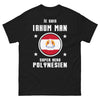 T-shirt Polynésien noir - Je suis Rhum Man