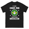T-shirt Brésil noir - Je Suis Rhum Man