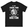 T-shirt Breton noir - Je suis Rhum Man