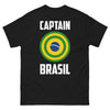 T-shirt Brésil noir - design discret et fier