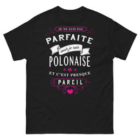 Thumbnail for T-shirt Polonaise noir - presque pareil