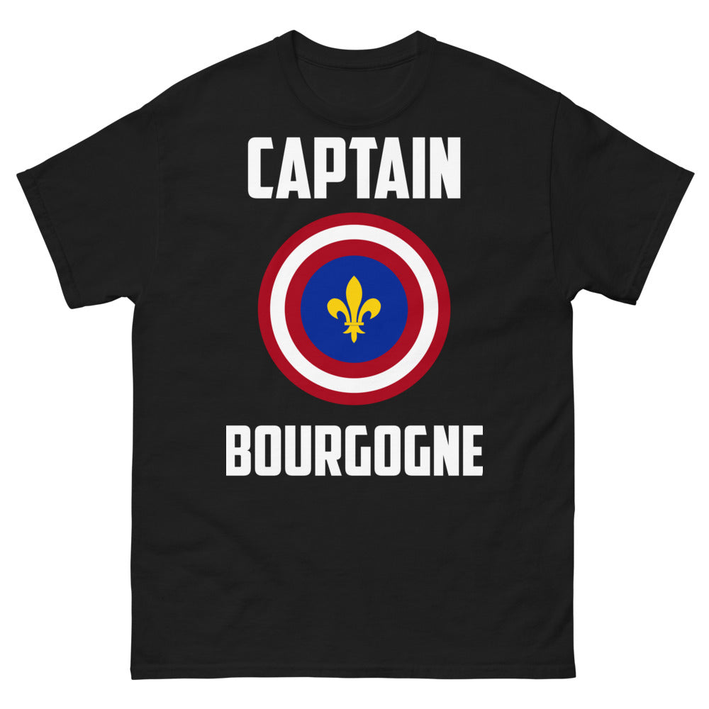 T-shirt Bourgogne noir - Captain Bourgogne