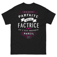 Thumbnail for T-shirt factrice noir - presque pareil
