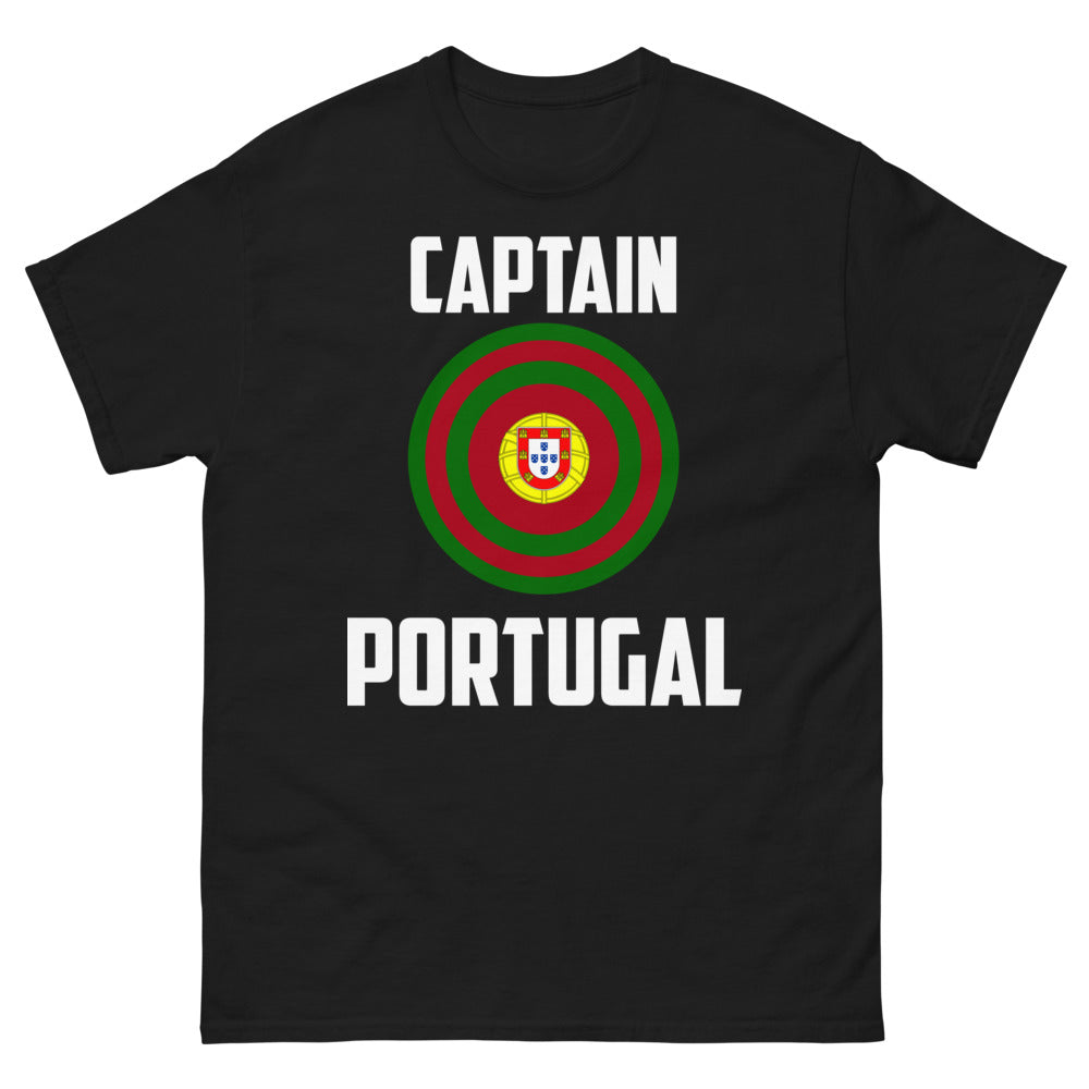 T-shirt Portugal Heritage noir - esprit capitaine portugais